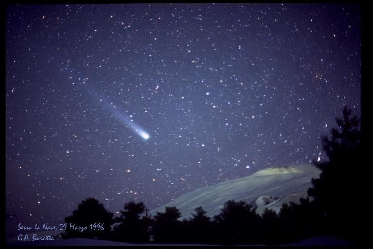 Le Comete Hyakutake (1996) West (1976) Conosciute ~ 5300 Periodiche ~ 480 (P < 200 anni) Origine: Fascia di