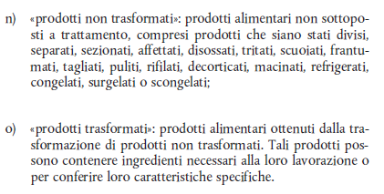 Dichiarazione nutrizionale:esenzioni All.