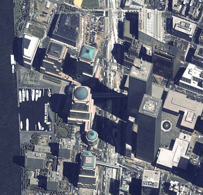 Immagini satellitari ad alta risoluzione IKONOS New York, prima