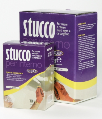 [ scheda tecnica ED-PL-STC449 ] Stucco in polvere per interno.