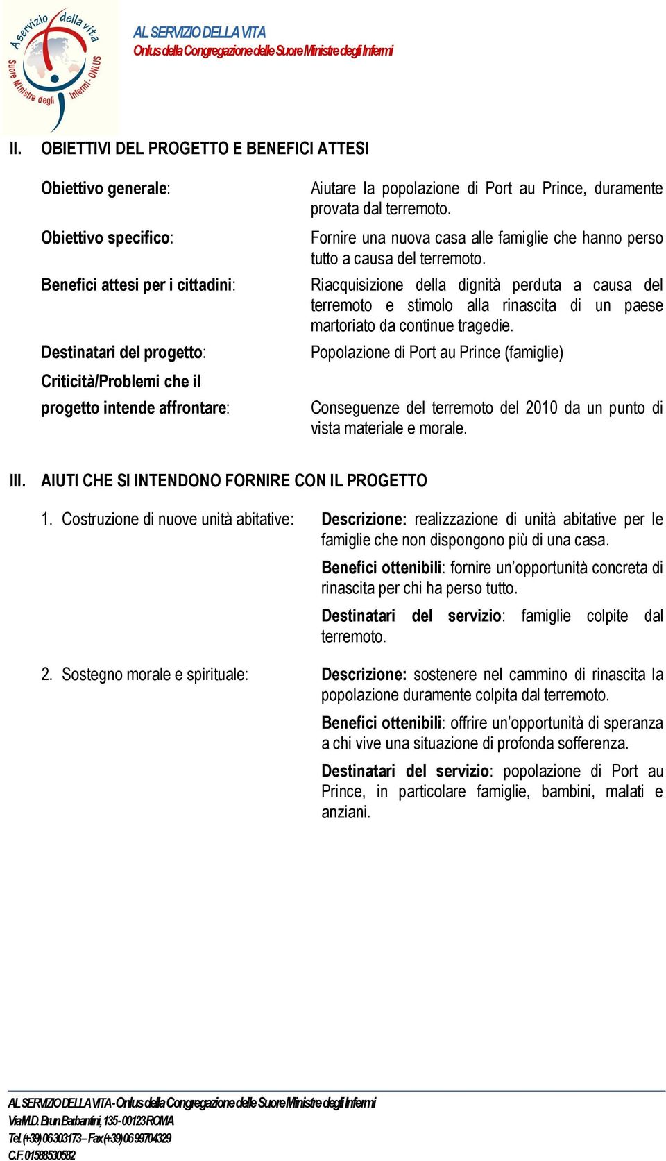 Riacquisizione della dignità perduta a causa del terremoto e stimolo alla rinascita di un paese martoriato da continue tragedie.