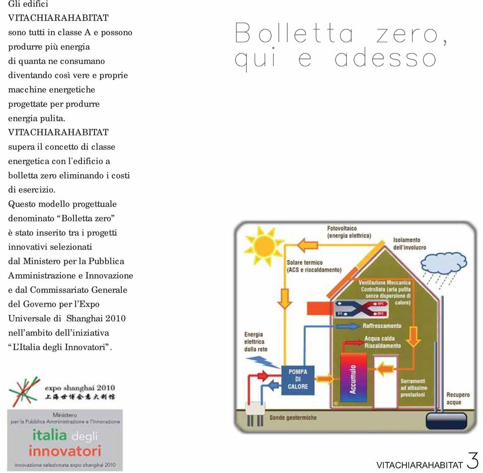 Questo modello progettuale denominato Bolletta zero è stato inserito tra i progetti innovativi selezionati dal Ministero per la Pubblica Amministrazione e Innovazione