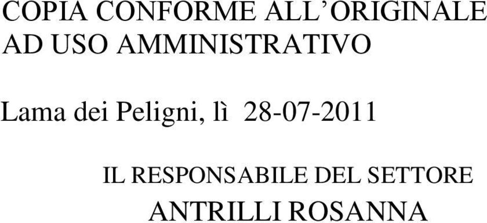 AMMINISTRATIVO IL