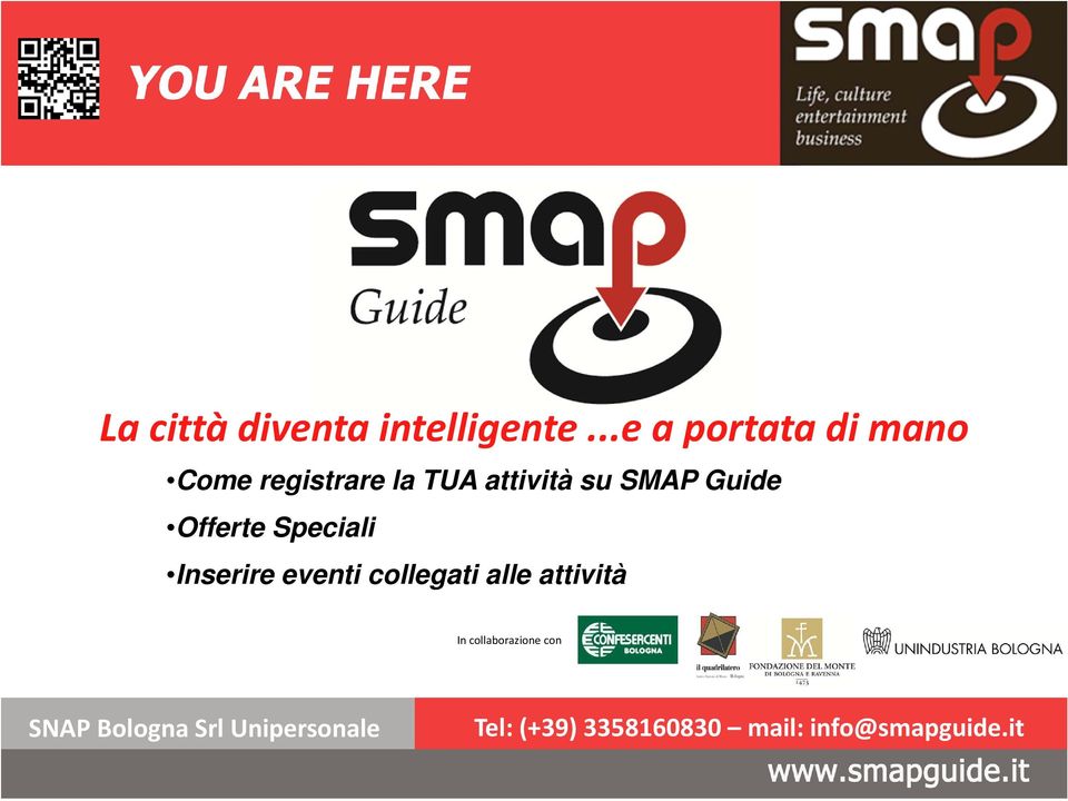 Guide Offerte Speciali Inserire eventi collegati alle attività