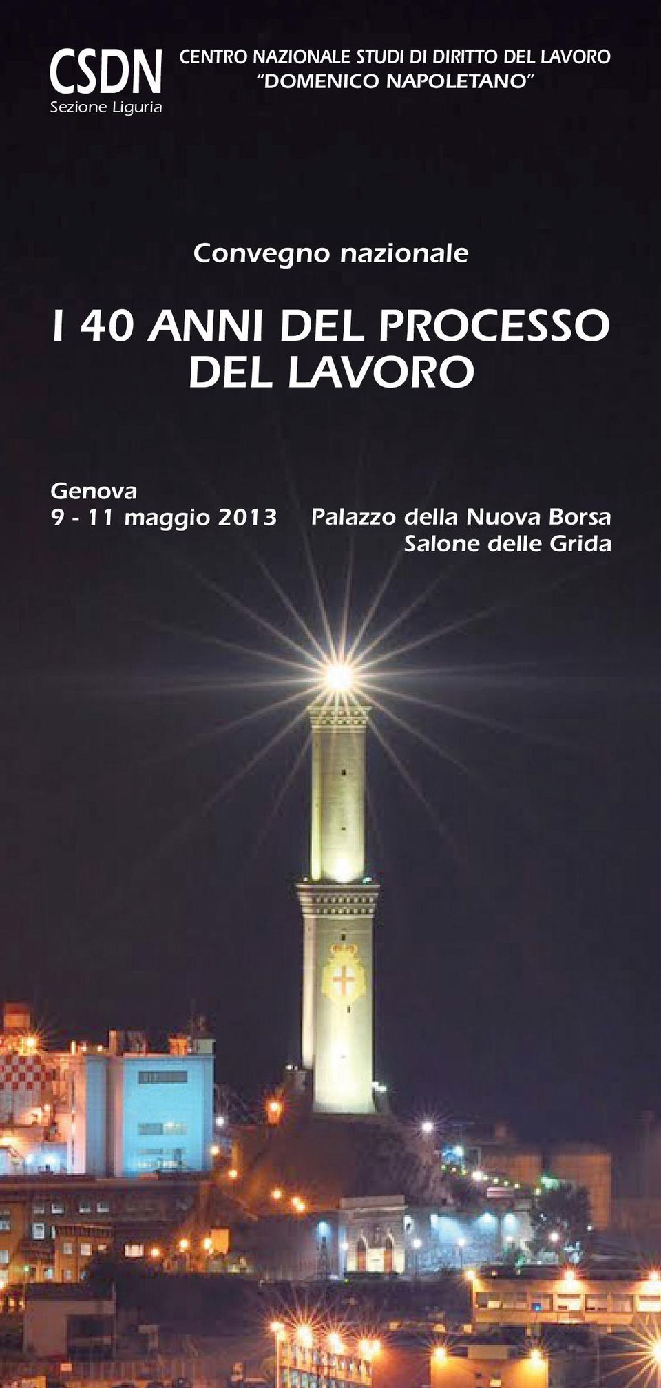 9-11 maggio 2013 Palazzo della