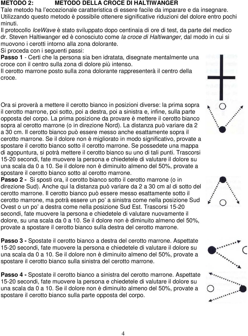 Steven Haltiwanger ed è conosciuto come la croce di Haltiwanger, dal modo in cui si muovono i cerotti intorno alla zona dolorante.