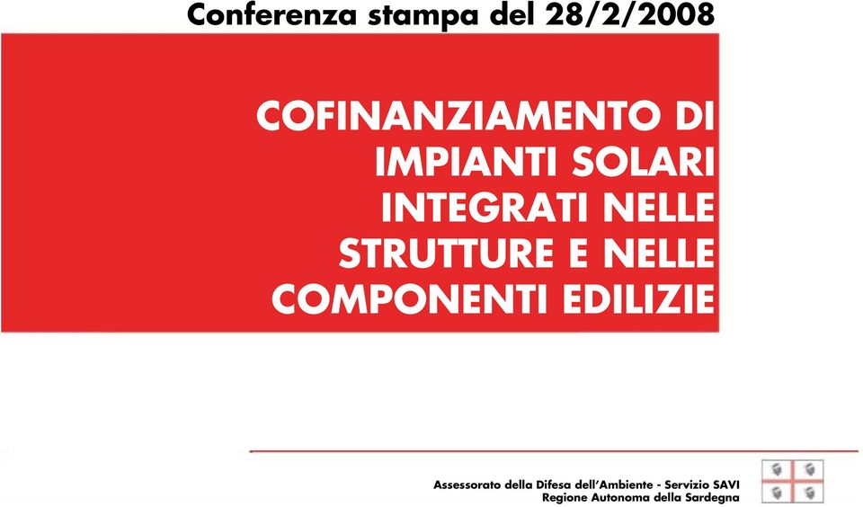 IMPIANTI SOLARI INTEGRATI