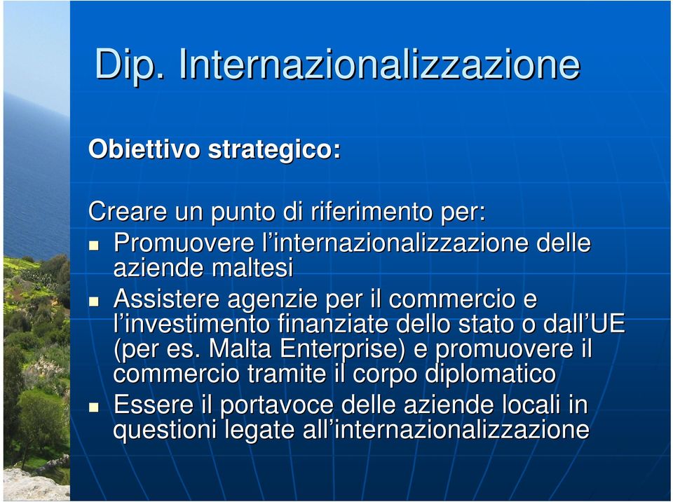 finanziate dello stato o dall UE (per es.