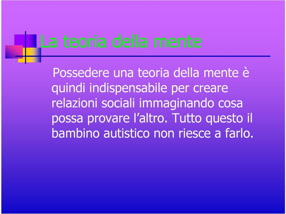 sociali immaginando cosa possa provare l altro.