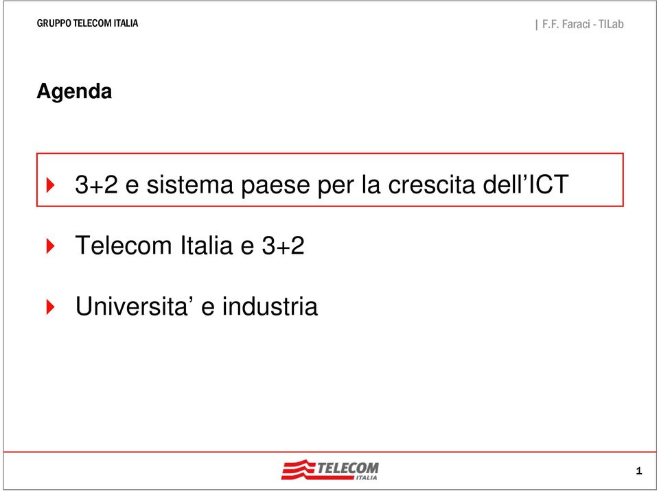 dell ICT Telecom Italia