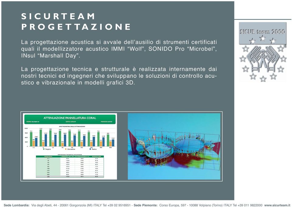 Day. La progettazione tecnica e strutturale è realizzata internamente dai nostri tecnici ed