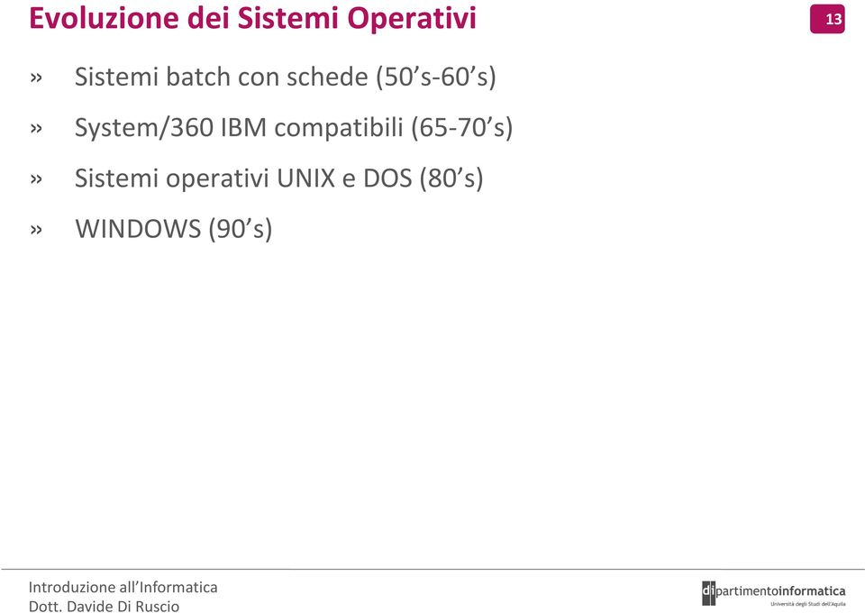 IBM compatibili (65-70 s)» Sistemi