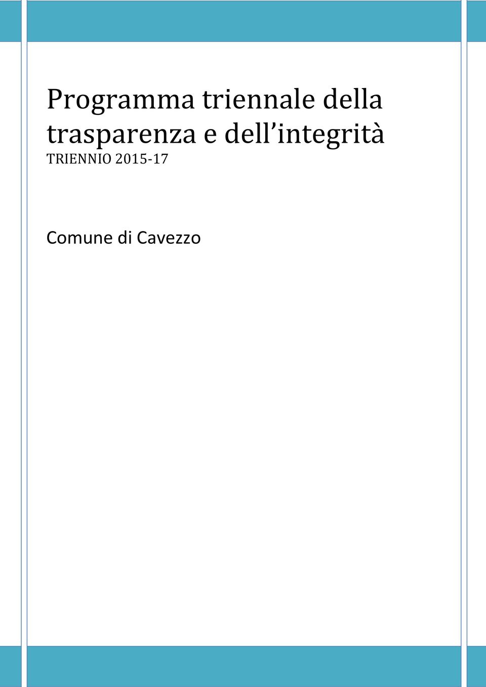 dell integrità