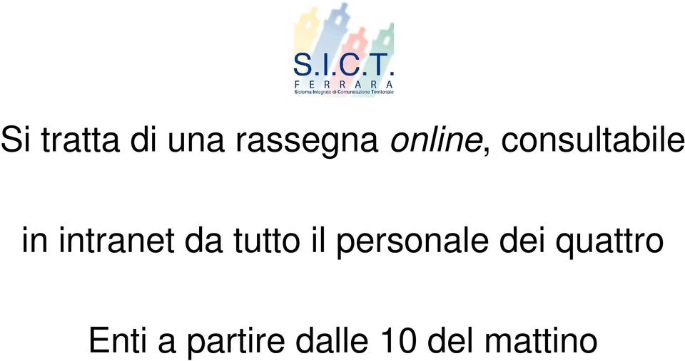 intranet da tutto il personale