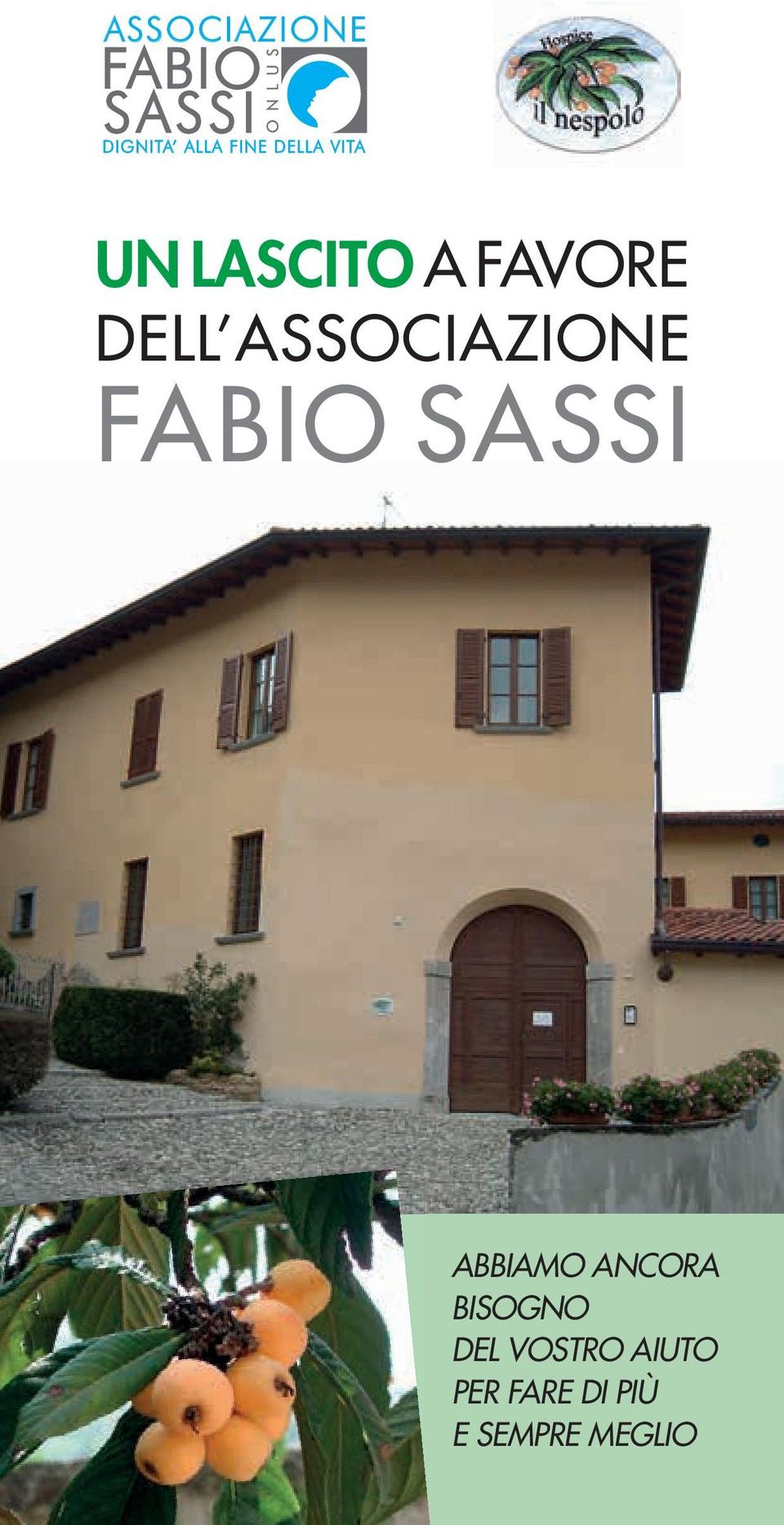 ASSOCIAZIONE FABIO SASSI ABBIAMO ANCORA