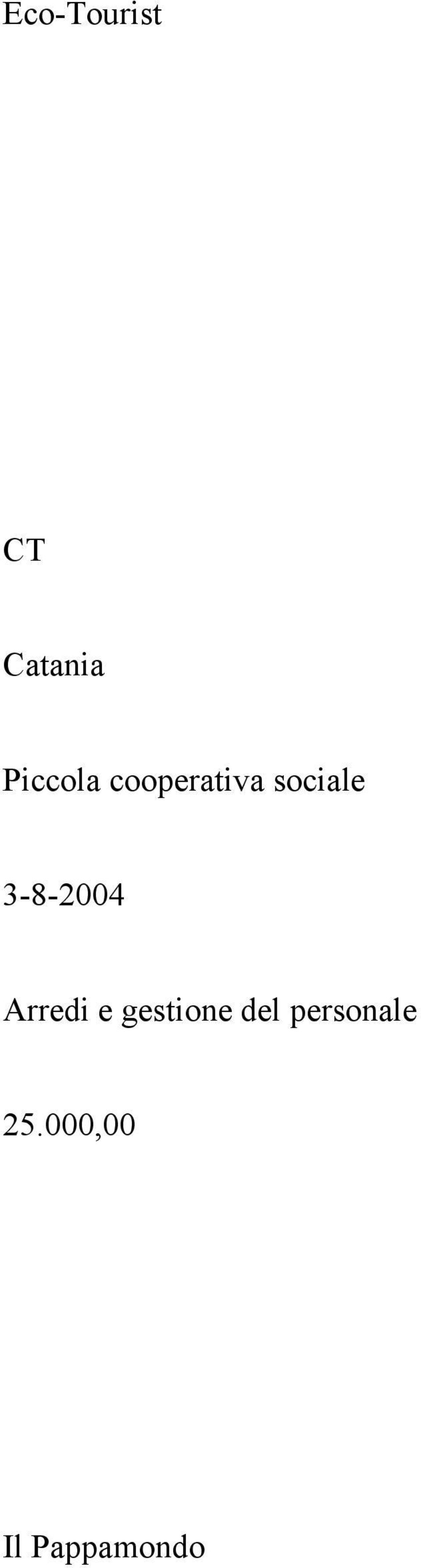 sociale 3-8-2004 Arredi e