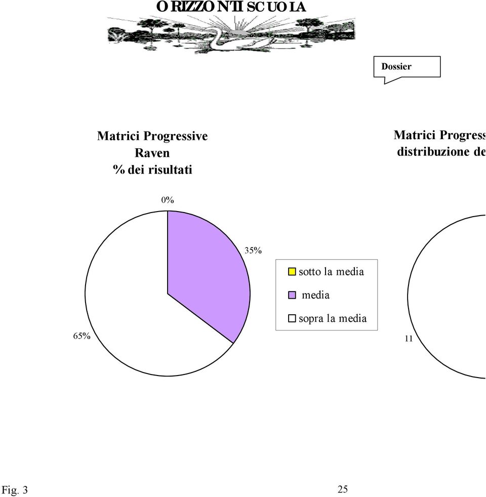 distribuzione dei ri 0% 35% 65%