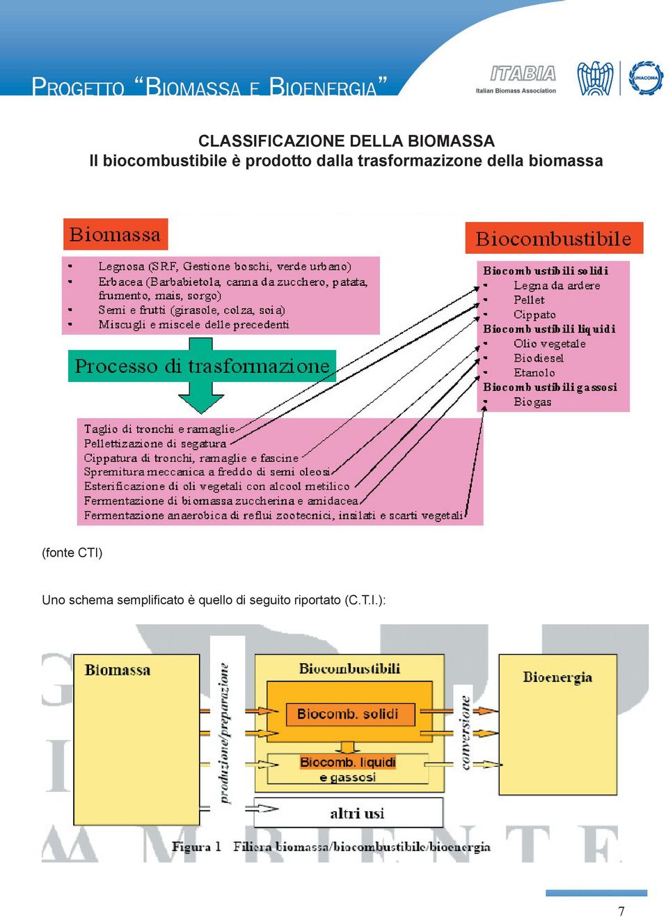 Uno schema semplificato è quello di seguito riportato (C.T.I.