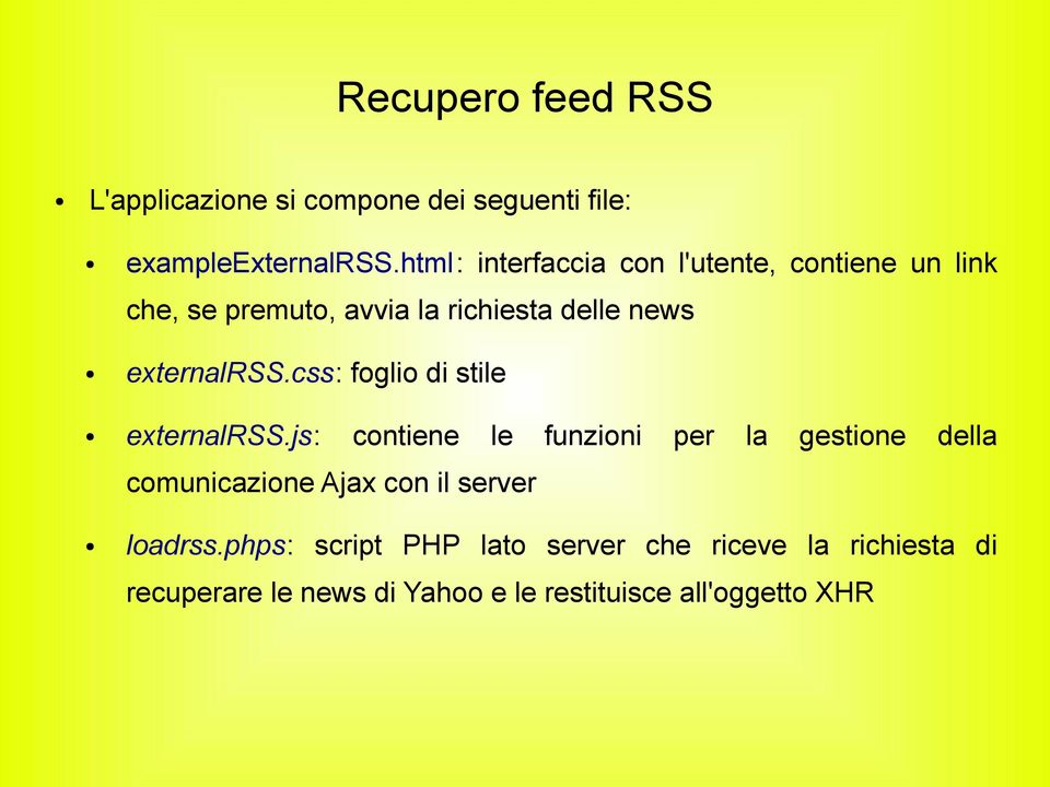 externalrss.css: foglio di stile externalrss.