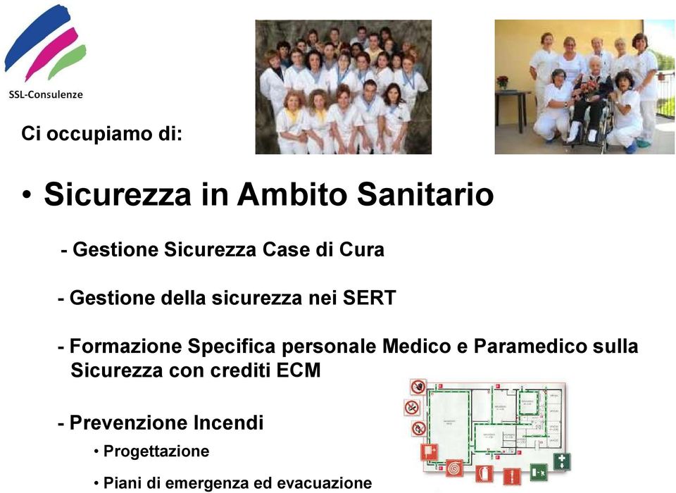 personale Medico e Paramedico sulla Sicurezza con crediti ECM -