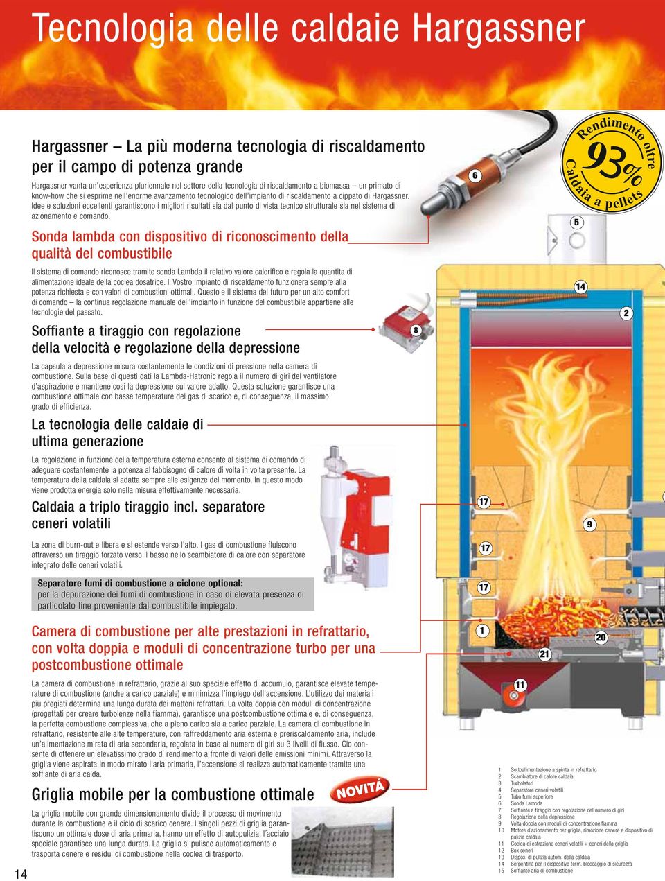 Idee e soluzioni eccellenti garantiscono i migliori risultati sia dal punto di vista tecnico strutturale sia nel sistema di azionamento e comando.