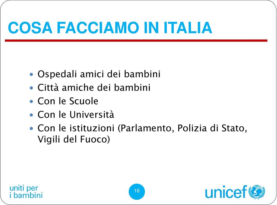 Scuole Con le Università Con le istituzioni