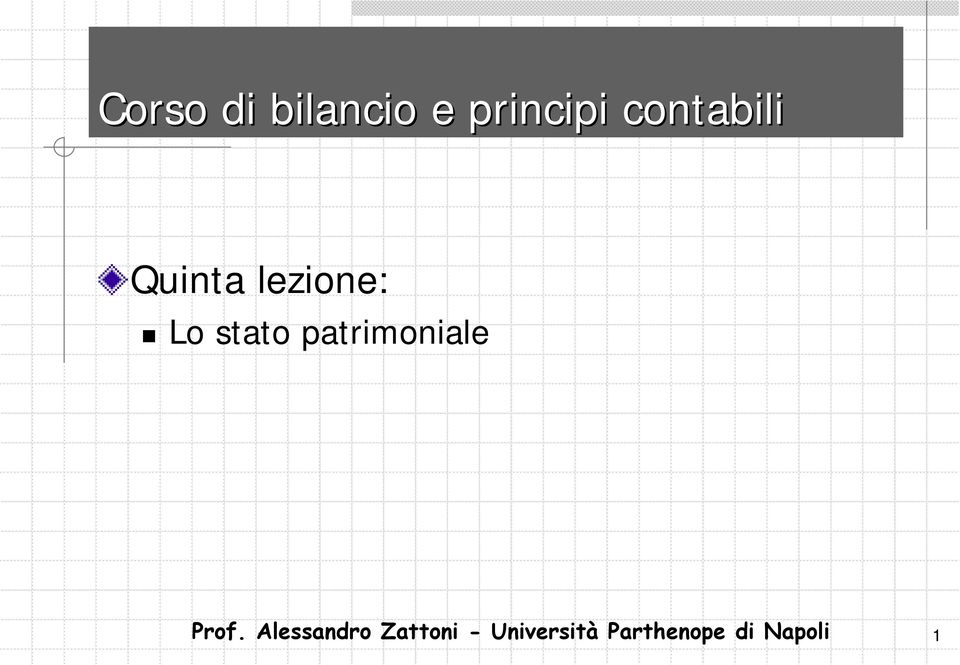 patrimoniale Prof.