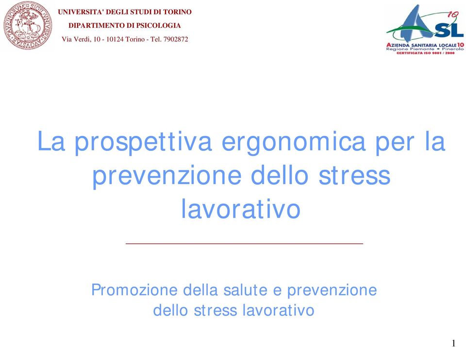 7902872 La prospettiva ergonomica per la prevenzione dello