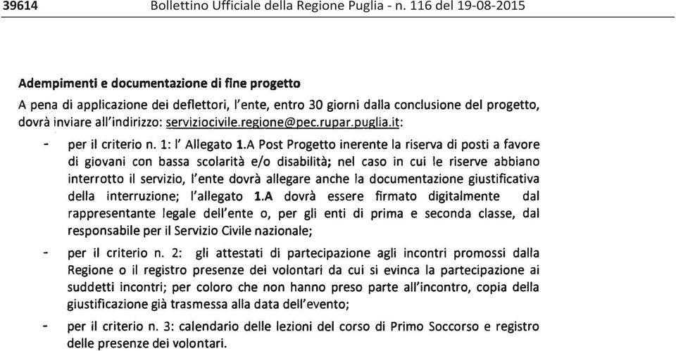 Regione Puglia n.