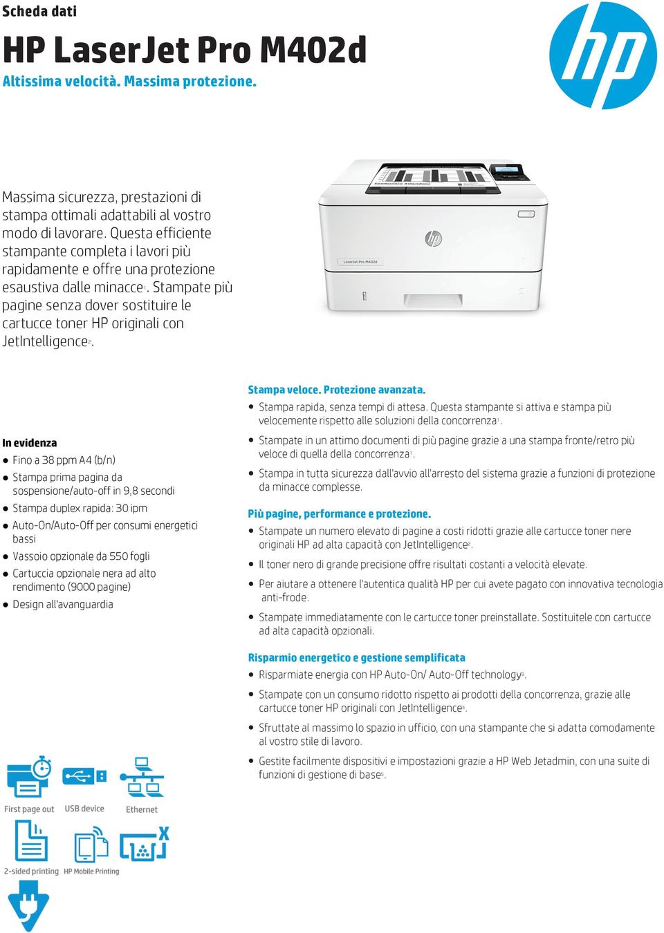 Stampate più pagine senza dover sostituire le cartucce toner HP originali con JetIntelligence 2.