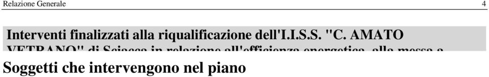 AMATO VETRANO" di Sciacca in relazione