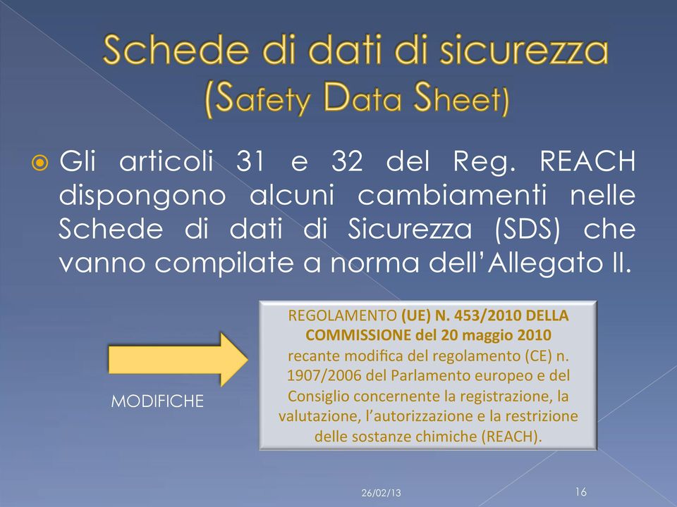 Allegato II. MODIFICHE!"#$%&'"()$*!"#$%&'%()*+,-.-%/#001% 234456653&#%789%,-%:;<<=>%,-.-%* +,-./0,*12345-.