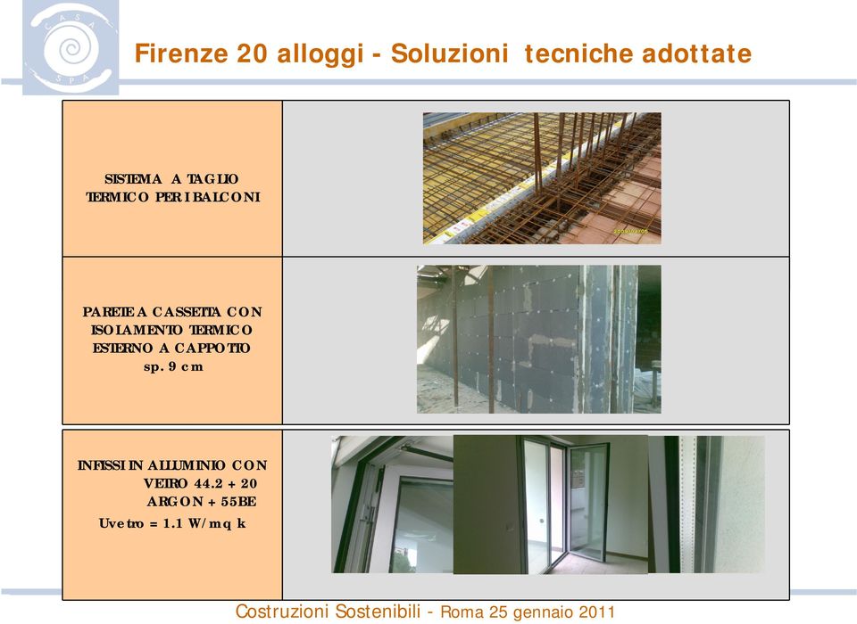 ISOLAMENTO TERMICO ESTERNO A CAPPOTTO sp.