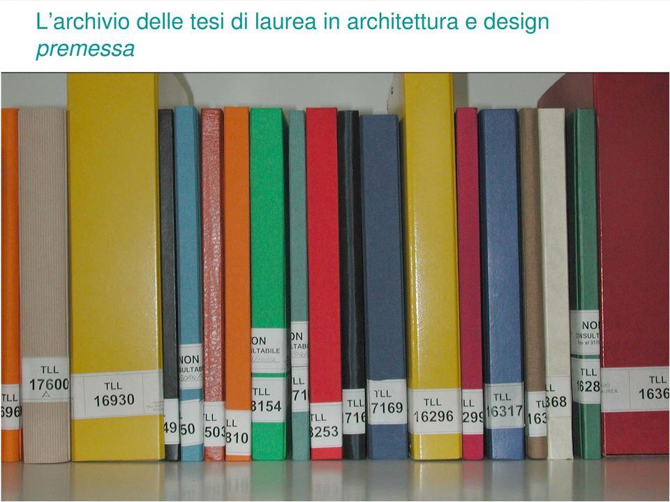 in architettura