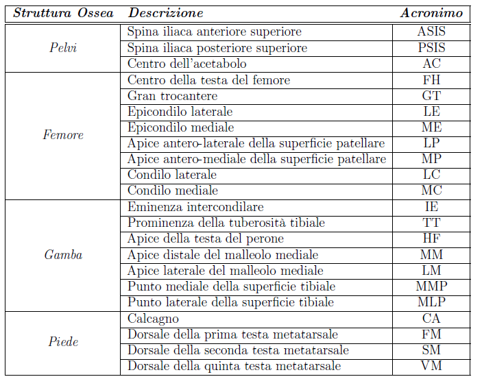 PROTOCOLLO C.A.S.T. Calibrated Anatomical