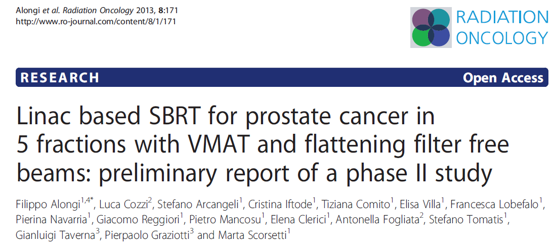 SBRT and (Extreme) Hypofractionation For Prostate Acute-Late Toxicity