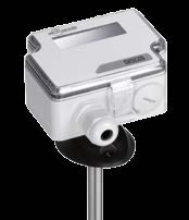 Strumenti di misura per condotti di ventilazione Misuratore velocità aria Sensore di temperatura digitale per condotti di ventilazione Sensore di temperatura analogico per condotti di ventilazione