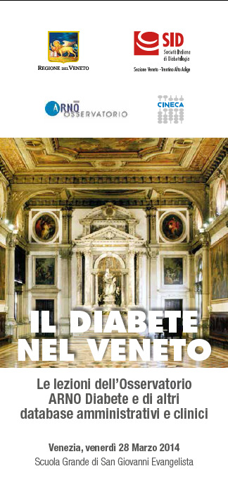 Osservatorio ARNO Veneto Ricoveri, prestazioni specialistica e costi Enzo Bonora Endocrinologia, Diabetologia e Metabolismo Università e Azienda Ospedaliera Universitaria Integrata di Verona