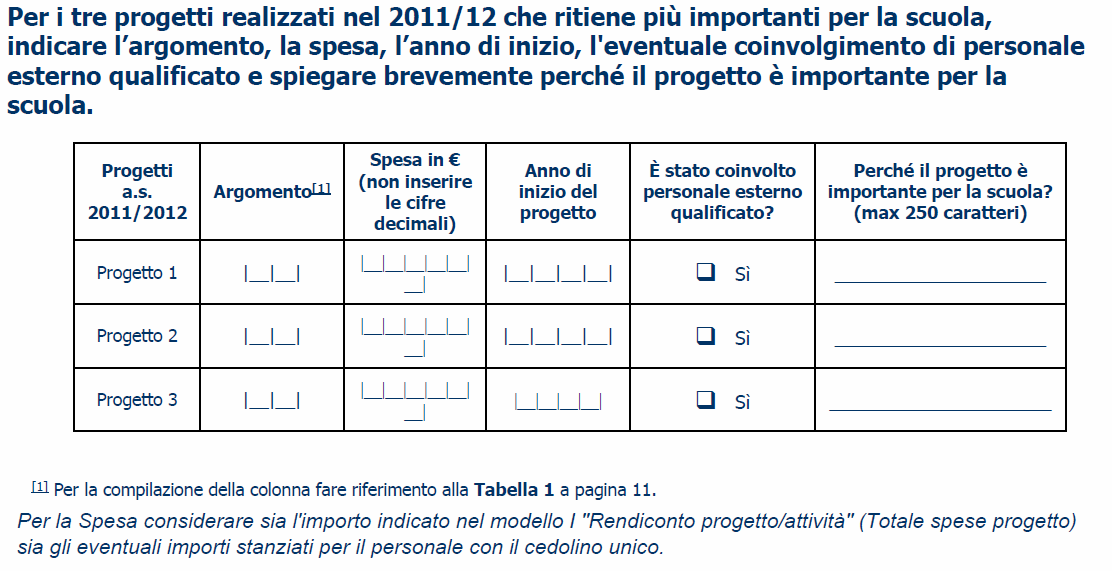 IL QUESTIONARIO