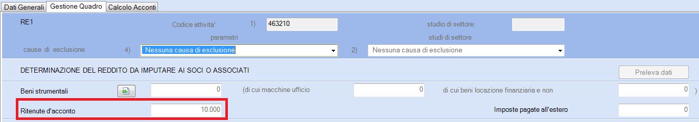 HELP DESK Nota Salvatempo 0053 MODULO FISCALE Riattribuzione Ritenute dai Soci-Collaboratori Quando serve Quando si vogliono riattribuire alla società/associazione di cui all'art.