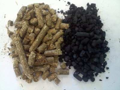 Prove di carbonizzazione per ottenere BIOCHAR: risultati della prima esperienza Sono state condotte prove di carbonizzazione utilizzando il