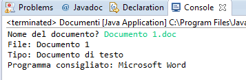 9 Esercizio 1 In ambiente Windows, il tipo del file è determinato dalla sua estensione:.doc indica un documento di testo.ppt indica una presentazione.xls indica un foglio di calcolo.