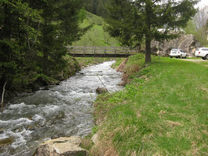 N1 N1 in alveo rilievi periodici 46 22' 15" N Torrente Noce Bianco, a quota 1.230 m s.l.m., poco a monte dei Masi Guilnova, a ca. 2.030 m dalla confluenza con il T. Noce di Val del Monte.