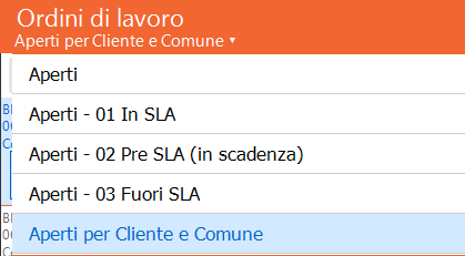 Tutti i dati inseriti e/o modificati all interno della scheda di dettaglio dell Ordine di lavoro devono essere salvati cliccando l icona presente sulla barra degli strumenti a forma di dischetto.