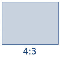 Formati e conversione L aspetto dell immagine: il formato panoramico 16:9 è il formato standard dell immagine al posto del formato 4:3.