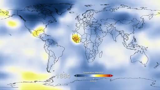 1880 al 2012 Temperature