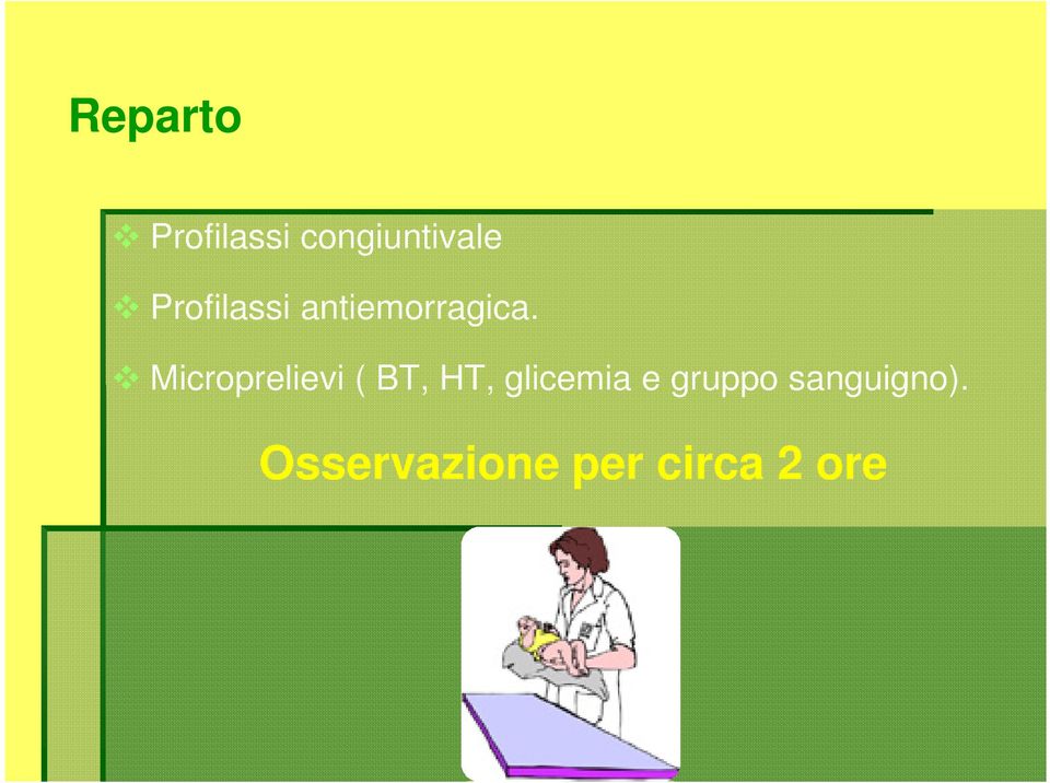 Microprelievi ( BT, HT, glicemia e