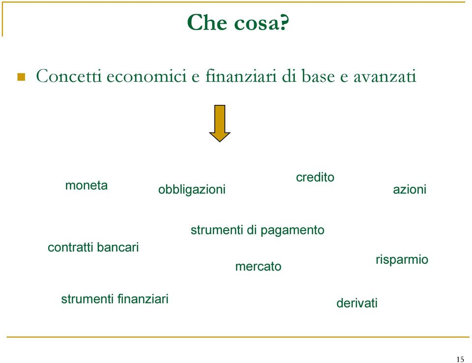 avanzati moneta obbligazioni credito azioni