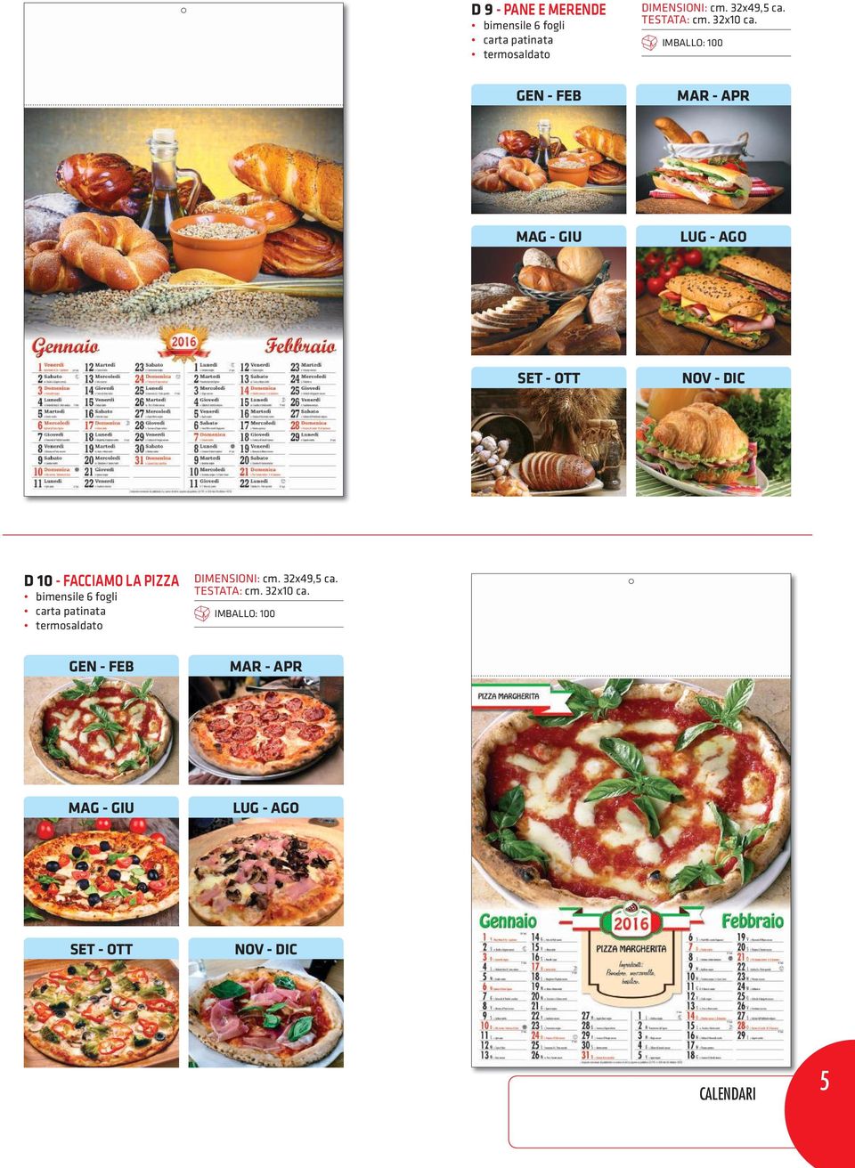 FACCIAMO LA PIZZA GEN - FEB MAR - APR MAG -