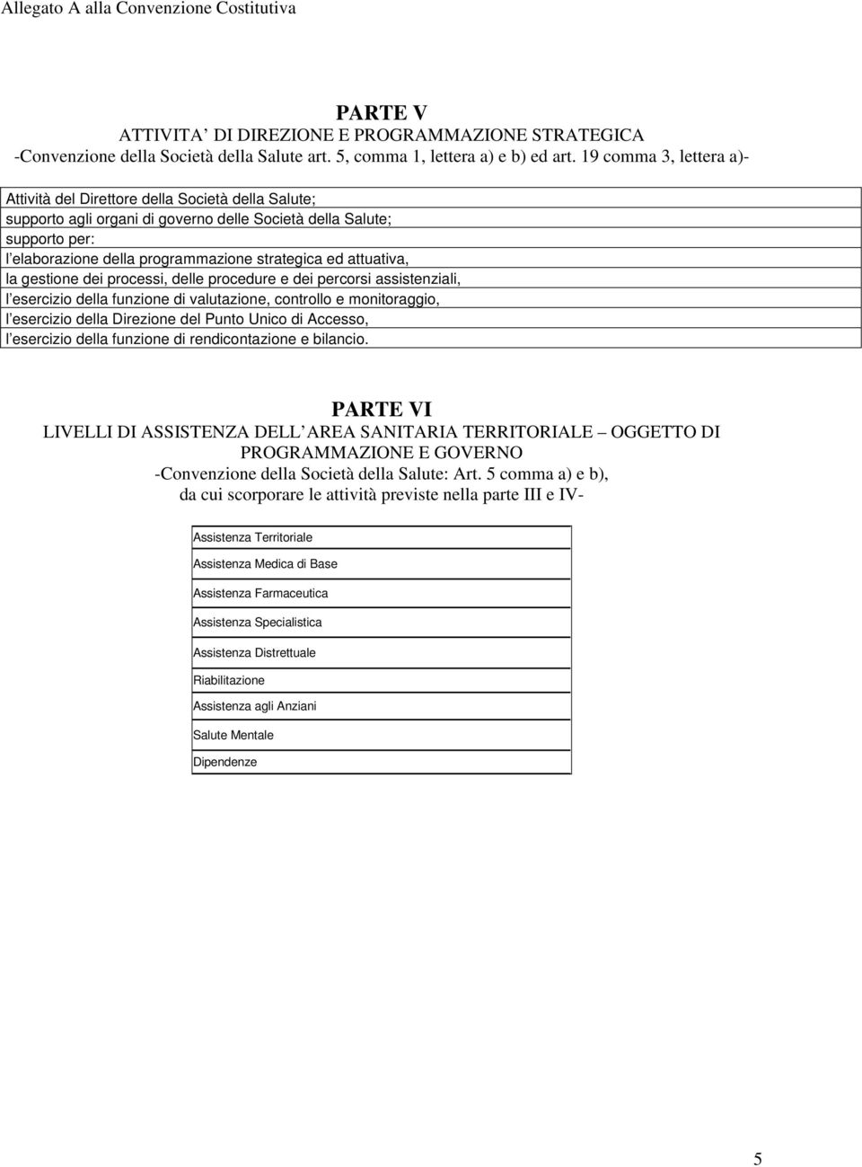 attuativa, la gestione dei processi, delle procedure e dei percorsi assistenziali, l esercizio della funzione di valutazione, controllo e monitoraggio, l esercizio della Direzione del Punto Unico di